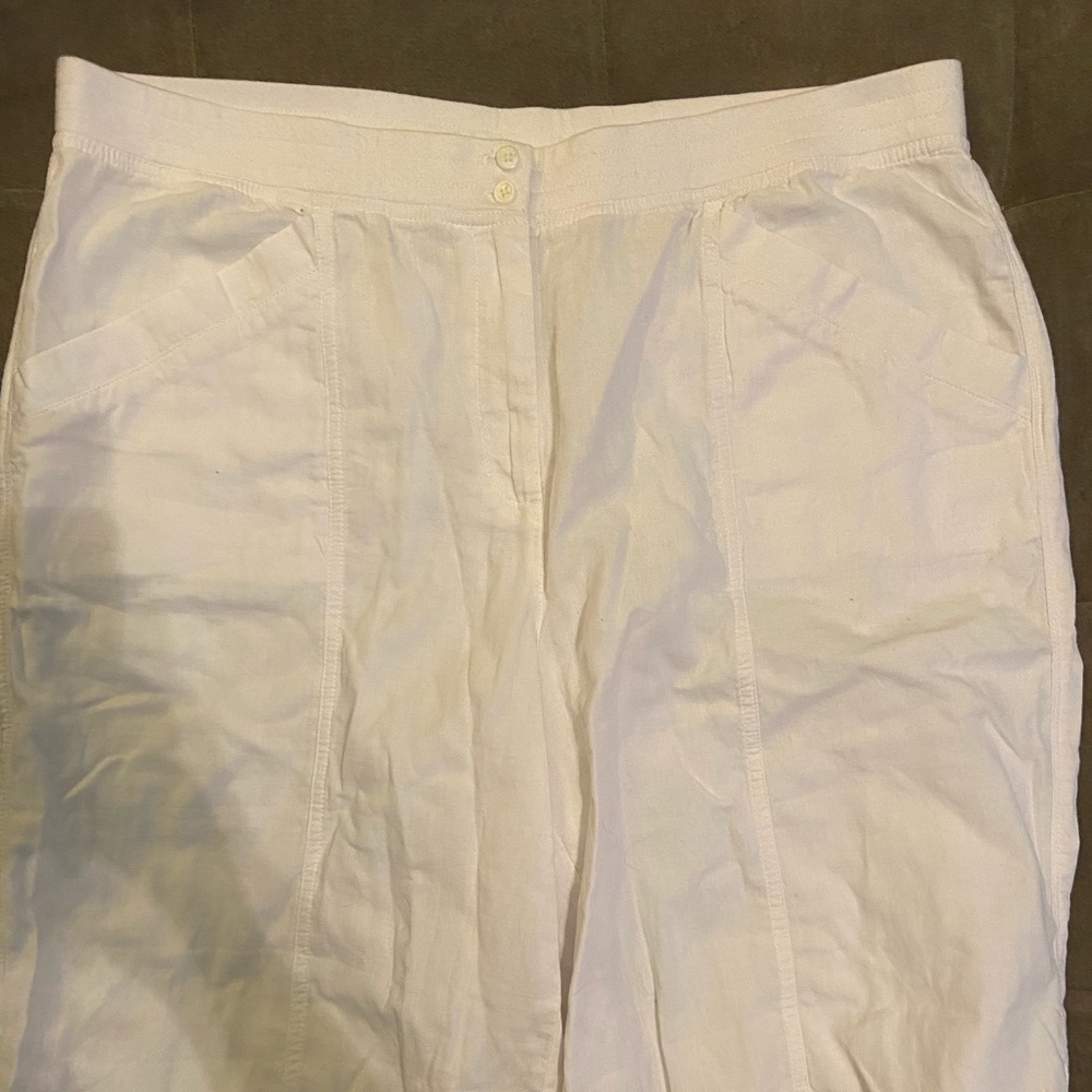 J. Jill white shorts